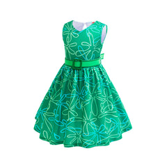 Inside Out Sadness Dress Cosplay New Princess Costume Dresses Halloween Party Holiday