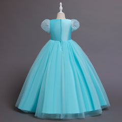 Flower Girl Dress Formal Sequins Wedding Dresses Princess Ball Gown