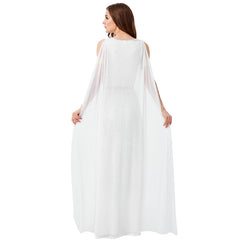 Ancient Greek Goddess Dress Costume Woman Cosplay Halloween