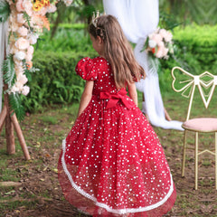 Flower Girl Dress Birthday Princess Party Holiday Wedding Dresses Trailing