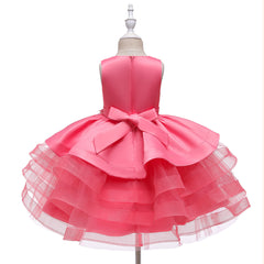 Flower Girl Dress Sequins Princess Dress Birthday Costume Party Holiday Wedding Dress