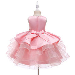 Flower Girl Dress Sequins Princess Dress Birthday Costume Party Holiday Wedding Dress