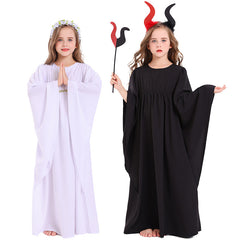 Angel Demon Witch New Girl Costume Dress Cosplay Party Holiday Wedding Dress