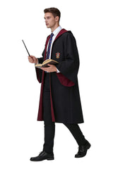 Wizard Magic Academy Cosplay Robe Cloak Costume for Adults and Kids