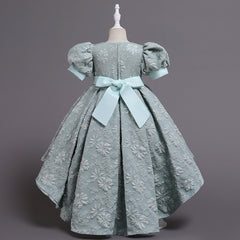 Flower Girl Dress Birthday Holiday Wedding Dresses Trailing Princess Party