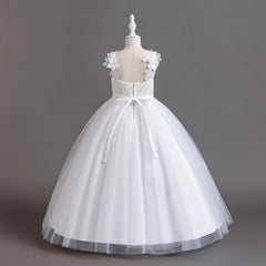 Flower Girl Dress Princess Dress Birthday Costume Party Holiday Wedding