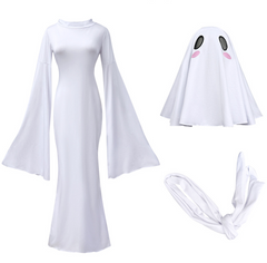 Women Sexy Ghost Lady Apricot Lady Drag Cosplay Costume