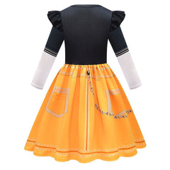 KPop Demon Hunters Rumi Zoey Cosplay Party Costume Dress Set For Girls
