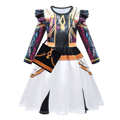 KPop Demon Hunters Rumi Zoey Cosplay Party Costume Dress Set For Girls