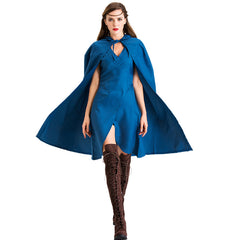 Game of Thrones Women Daenerys Targaryen Halloween Costume Adult Cosplay Dress