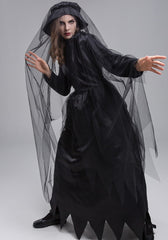 Women Ghost Bride Zombie Bride Ghost Lady Apricot Lady Drag Cosplay Costume