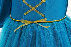 Brave Princess Dress Toddler Kids Merida Costume For Girls
