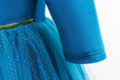Brave Princess Dress Toddler Kids Merida Costume For Girls