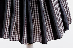Addams Family Wednesday Academy Uniform costume Dress for Girls