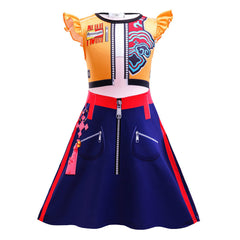 KPop Demon Hunters Rumi Zoey Costume Dress For Girls