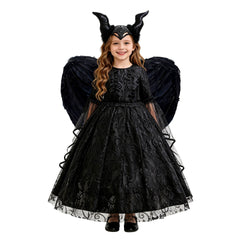 Sleeping Beauty Maleficent Evil Queen New Girl Costume Dress Cosplay Party Holiday