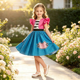 Gabby Dollhouse Costume For Kids Cosplay Toddler Girl Dresses Princess