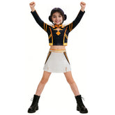 Girls KPop Demon Hunters Cosplay Mira Costume Kids Toddler Golden Stage Outfit