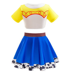 Disney Toy Story Woody Jessie Girl Dress Costume Dresses For Girls
