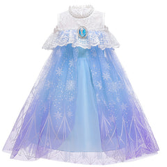 Elsa Anna Girl Costume Dress New Cosplay Party Holiday Wedding Dress Birthday Halloween