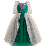 Ariel Princess The Little Mermaid Girls Dress Costume Cosplay Party Holiday Halloween