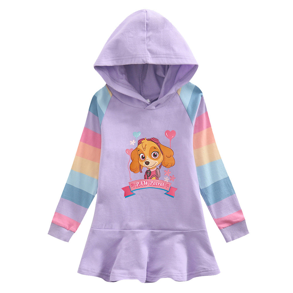 New Girl PAW Patrol Holiday Toddler Princess Costume Dress For Casual Wear Birthday