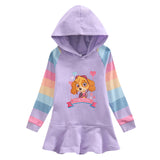 New Girl PAW Patrol Holiday Toddler Princess Costume Dress For Casual Wear Birthday