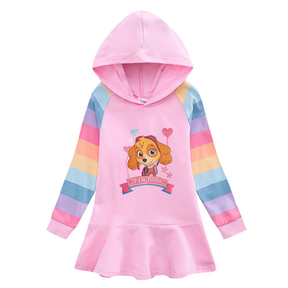 New Girl PAW Patrol Holiday Toddler Princess Costume Dress For Casual Wear Birthday