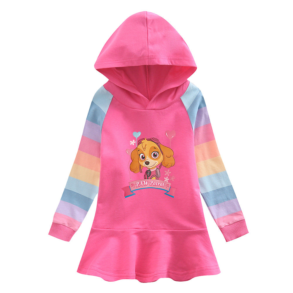 New Girl PAW Patrol Holiday Toddler Princess Costume Dress For Casual Wear Birthday