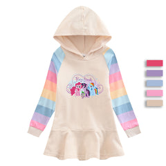 New Girl Party Holiday Toddler Princess Costume My Little Pony Dress For Casual Wear Birthday
