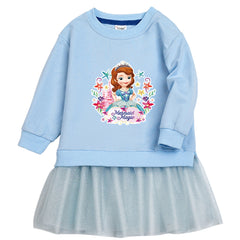 Sophia New Girl Party Toddler Princess Costume Dress For Casual Wear