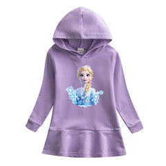 New Girl Dress Elsa Party Toddler Princess Costume Dress For Casual Wear Holiday