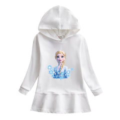 New Girl Dress Elsa Party Toddler Princess Costume Dress For Casual Wear Holiday
