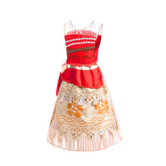 Moana 2 Adventure Costume Dresses Kids Cosplay For Girls
