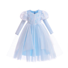 Frozen 2 Princess Elsa Girls Dress Costume Cosplay Party Holiday Halloween