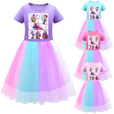 KPop Demon Hunters Rumi Zoey Costume Cosplay Girl Dresses Princess Dresses Party Holiday