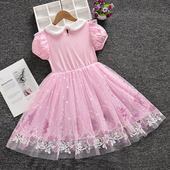 Elsa New Girl Dress Toddler Princess Costume For Casual Wear Party Holiday Birthday