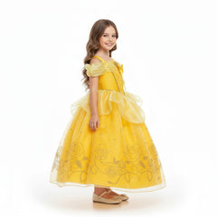 Disney Princess Girl Costumes Toddler Kids Halloween Cosplay Dresses