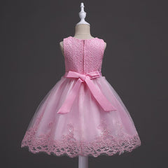 New Girl Dresses Toddler Kids Princess Formal Party Graduation Bridesmaid Dresses