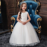 New Girls Full Length Ball Gown Dresses For Wedding Formal Holiday Party Bridesmaid