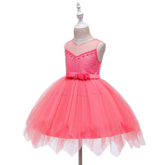 Flower Girl Dresses Toddler Knee Length Kids Princess Wedding Graduation Formal Holiday Birthday Party