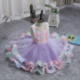 Flower Girl Dresses Toddler Kids Princess Wedding Birthday Holiday Party Wedding Formal