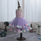 Flower Girl Dresses Toddler Kids Princess Wedding Birthday Holiday Party Wedding Formal