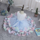 Flower Girl Dresses Toddler Kids Princess Wedding Birthday Holiday Party Wedding Formal