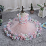 Flower Girl Dresses Toddler Kids Princess Wedding Birthday Holiday Party Wedding Formal