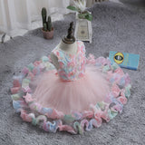 Flower Girl Dresses Toddler Kids Princess Wedding Birthday Holiday Party Wedding Formal