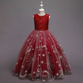 Ball Gown Formal Girl Wedding Dresses Ball Gown For Birthday Holiday Party Bridesmaid