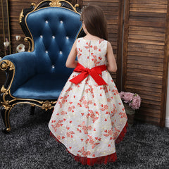 Flower Girl Dresses Trailing Wedding Formal Ball Gown