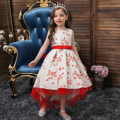 Flower Girl Dresses Trailing Wedding Formal Ball Gown