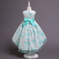 Flower Girl Dresses Trailing Wedding Formal Ball Gown